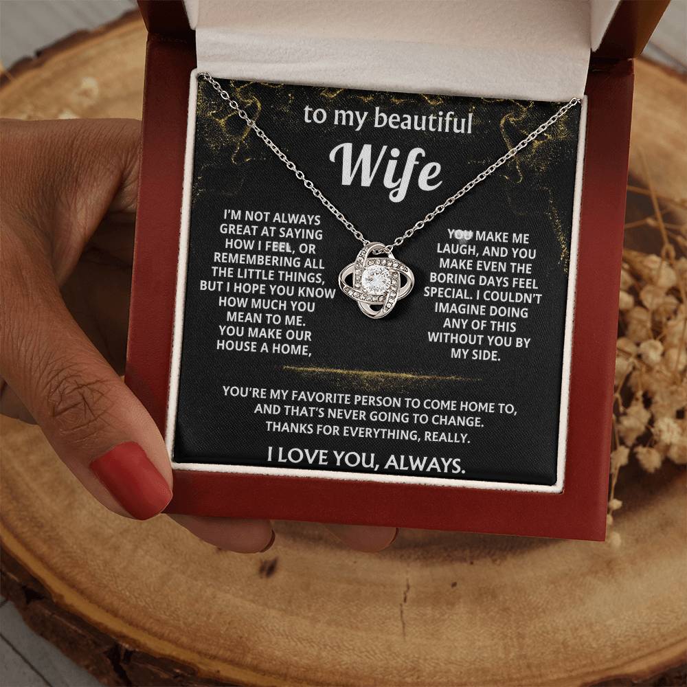 To My Wife, You make our life special every day.