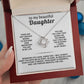 To my beautiful daughter, Your future is bright, your heart is powerful
