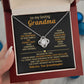 To My loving Grandma, You are the heartbeat of our family - From Granddaughter