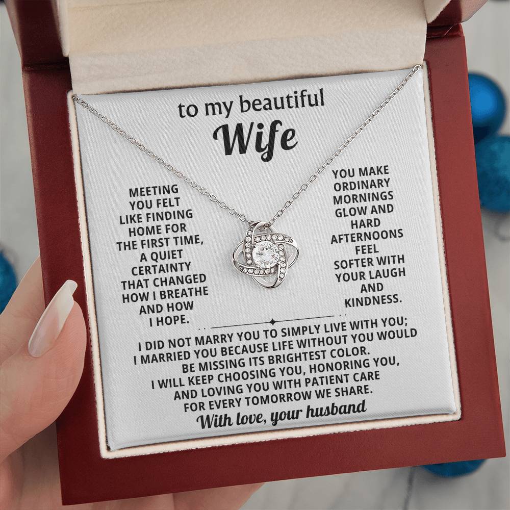 To my beautiful wife, Meeting you felt like finding home for the first time