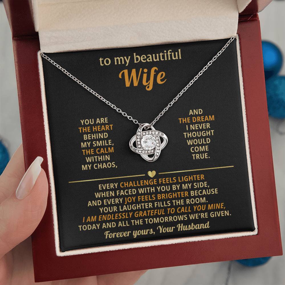 To my beautiful Wife, You are the heart behind my smile