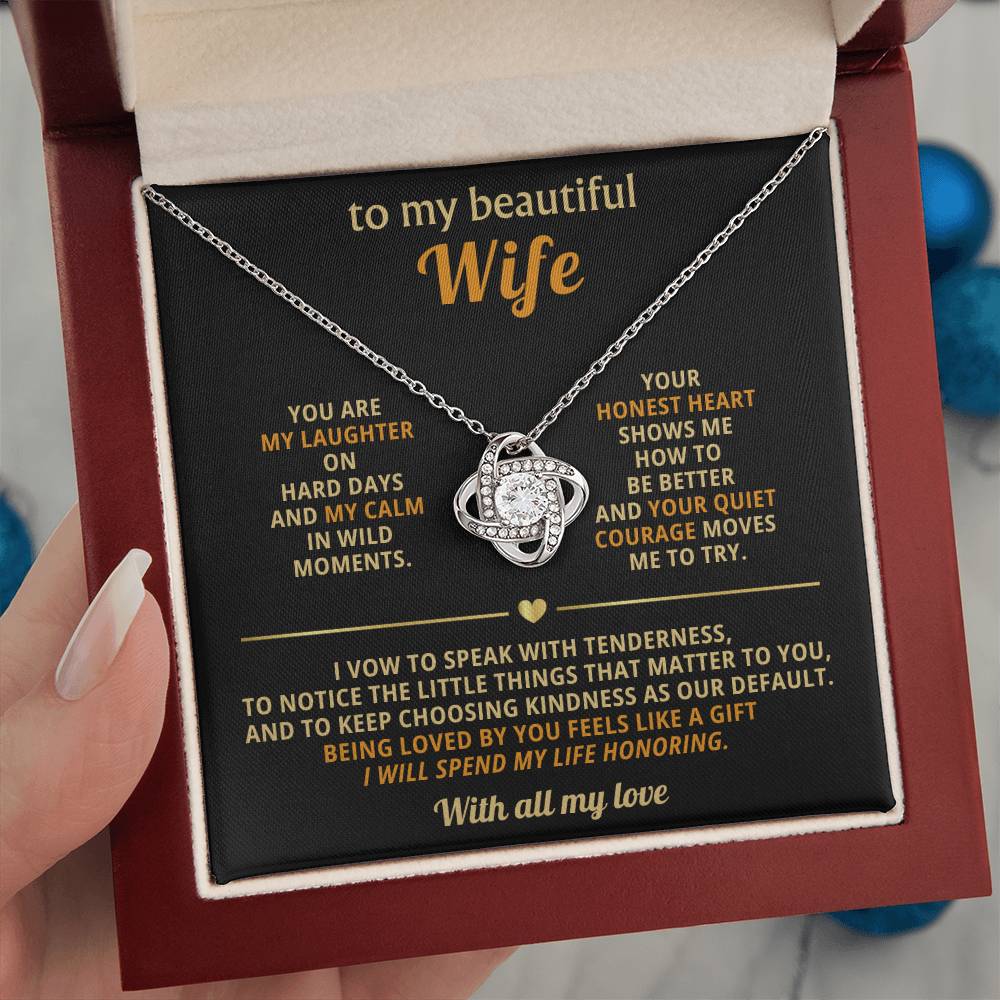 To my beautiful Wife, You are my laughter on hard days and my calm in wild moments