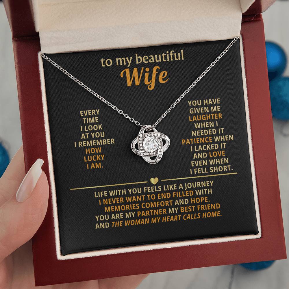 To my beautiful wife, Every time I look at you I remember how lucky I am