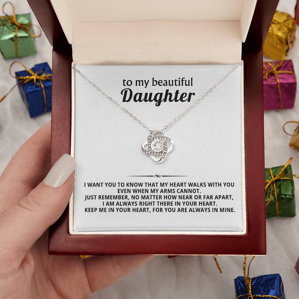 To my beautiful Daughter, Keep me in your heart, for you are always in mine.