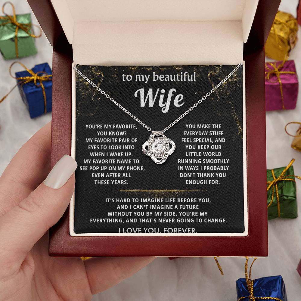To My Wife, You are my everything, always.