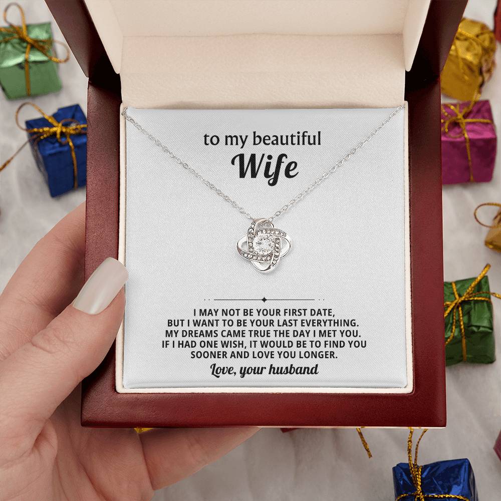 To my beautiful wife, My dreams came true the day I met you