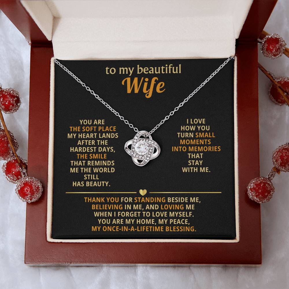 To my beautiful wife, You are the soft place my heart lands after the hardest days