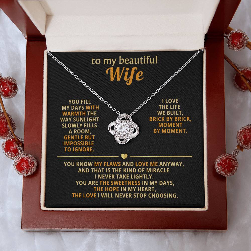 To my beautiful wife, You are the sweetness in my days, the hope in my heart