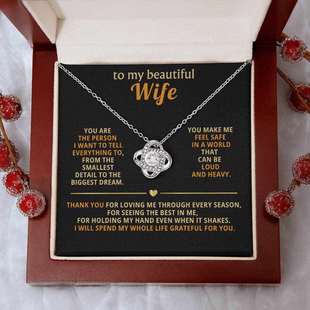 To my beautiful wife, Thank you for loving me through every season, for seeing the best in me