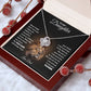 TO MY DAUGHTER THIS LION LOVE KNOT