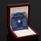 18TH BIRTHDAY WRAPPED LOVE KNOT NECKLACE GIFT SET