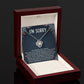 I'M SORRY POOR CHOICES LOVE KNOT NECKLACE GIFT SET