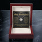 18TH BIRTHDAY SQUEEZED LOVE KNOT NECKLACE GIFT SET