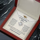 GRADUATION FOR HER BELIEVED LOVE KNOT NECKLACE