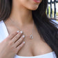 TO MY DAUGHTER BREATHING INTERLOCKING NECKLACE GIFT SET
