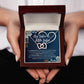 TO MY SISTER BOND INTERLOCKING NECKLACE GIFT SET
