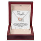 TO MY DAUGHTER BRAVER INTERLOCKING NECKLACE GIFT SET