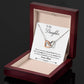 TO MY DAUGHTER BRAVER INTERLOCKING NECKLACE GIFT SET
