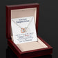 TO MY DAUGHTER IN LAW CIRCUS INTERLOCKING HEARTS NECKLACE GIFT SET