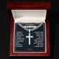 TO MY GRANDSON CHAPTERS CROSS CHAIN GIFT SET