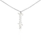 TO MY MOMMY BUMP VERTICAL NAME NECKLACE