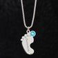 BABY FEET NECKLACE GIFT SET
