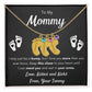 BABY FEET NECKLACE GIFT SET