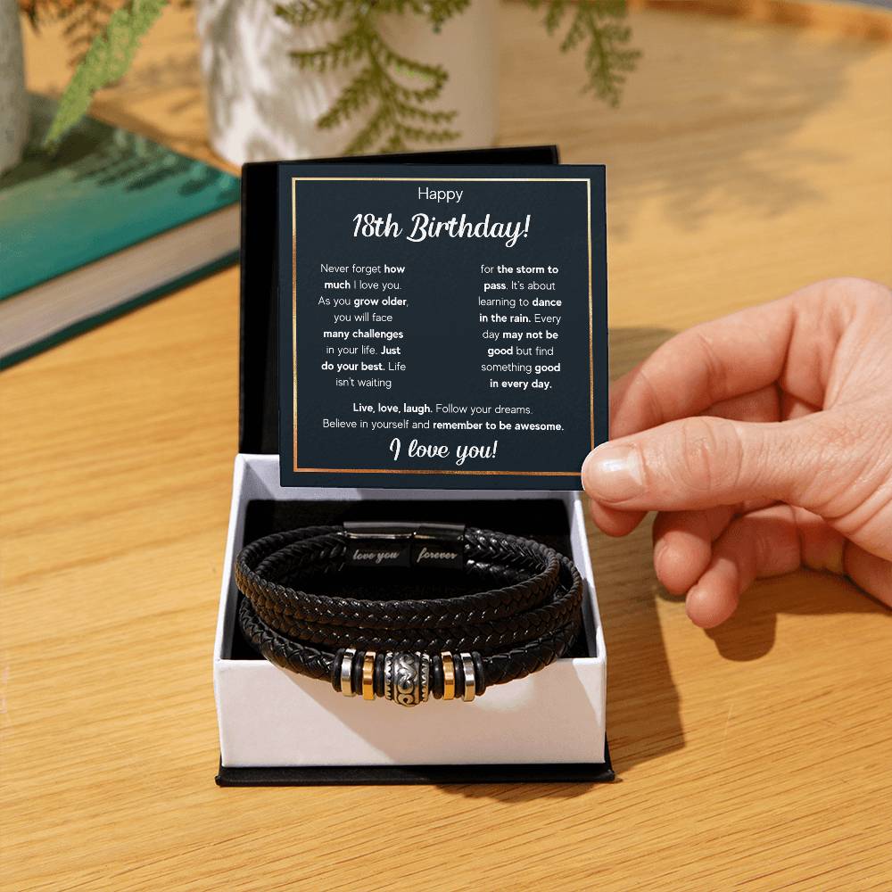18TH BIRTHDAY RAIN BRACELET