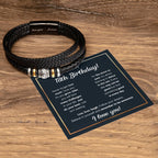 18TH BIRTHDAY RAIN BRACELET