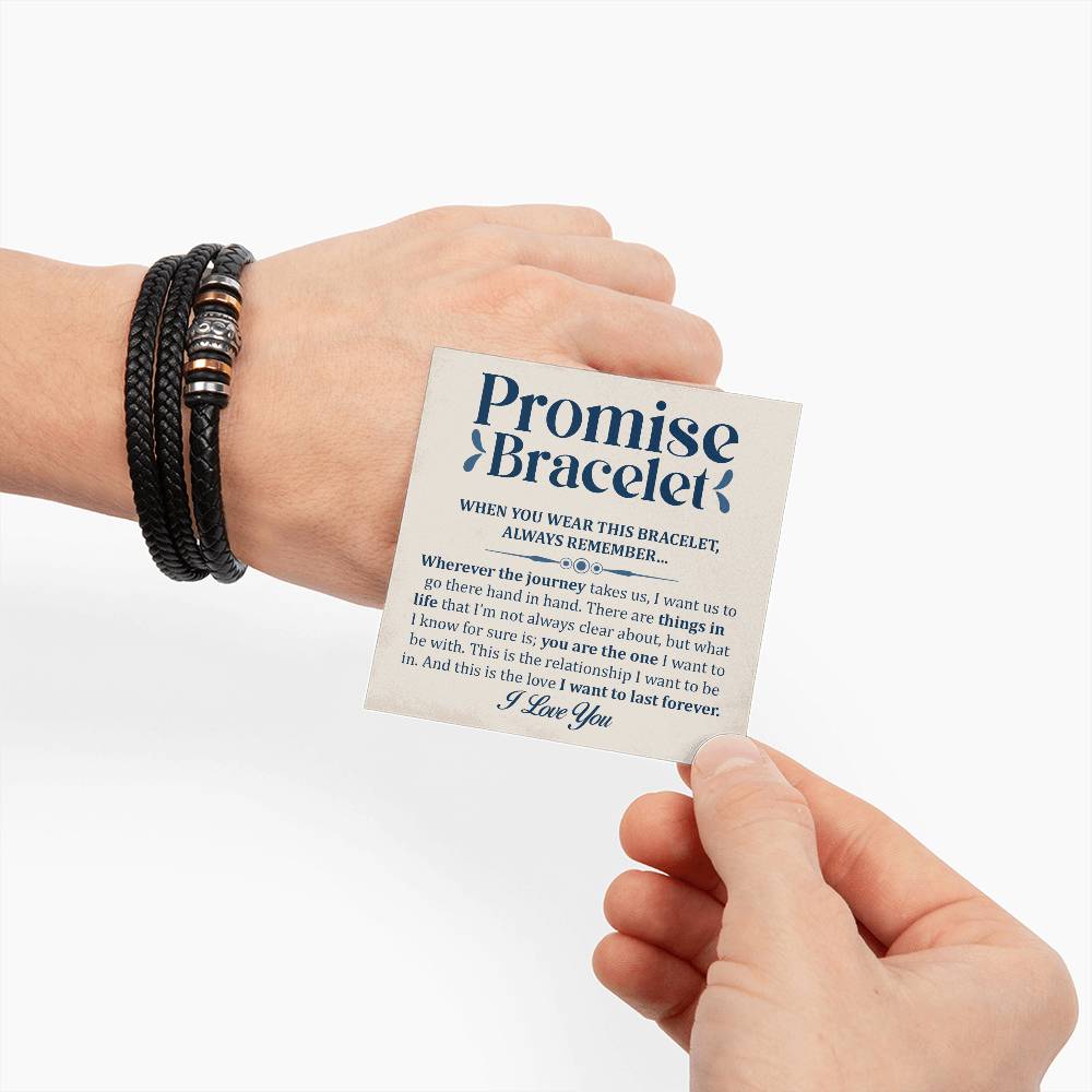Love You Forever Promise Bracelet You Are The One