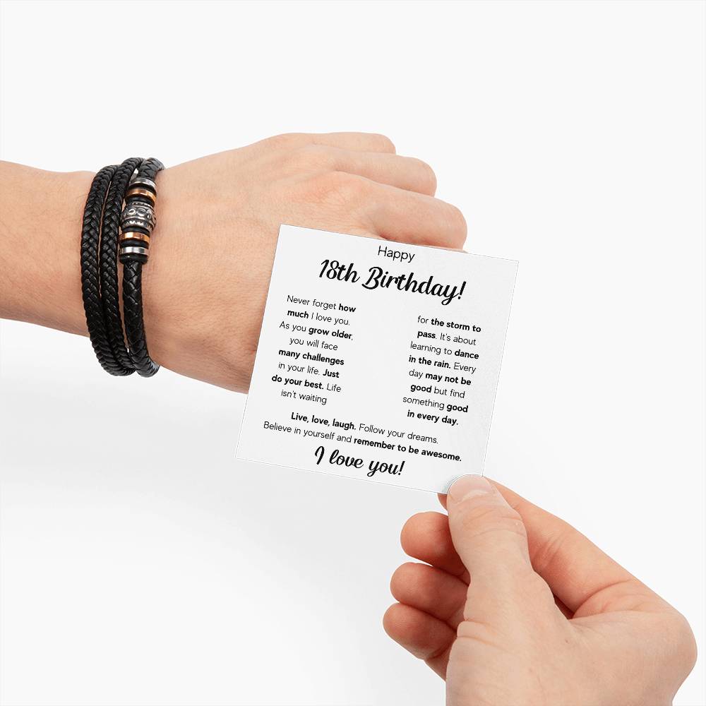 18TH BIRTHDAY STORM BRACELET