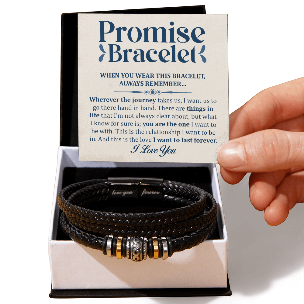 Love You Forever Promise Bracelet You Are The One