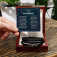 Love You Forever To My Grandson Bracelet Never Forget