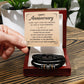 HAPPY ANNIVERSARY LAST EVERYTHING BRACELET