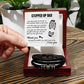 TO MY STEP DAD GIFT OF LIFE BRACELET