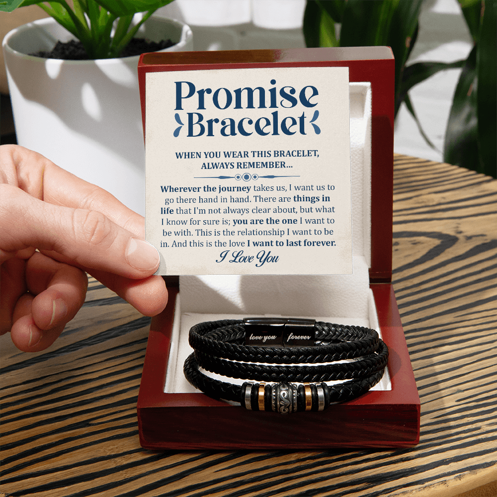 Love You Forever Promise Bracelet You Are The One