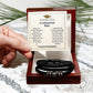 TO MY BOY GRADUATION MEMORIES LOVE YOU BRACELET