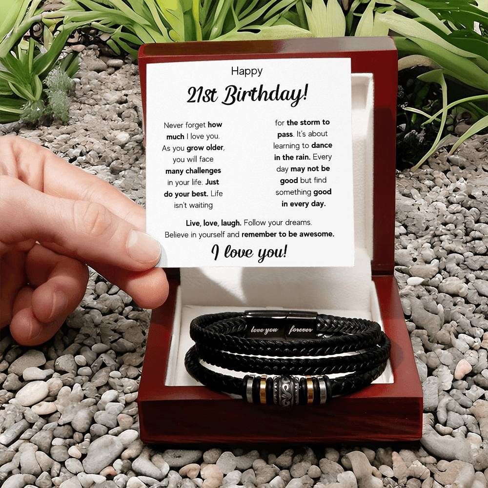 21ST BIRTHDAY STORM BRACELET
