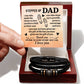 TO MY STEP DAD CHOICE TO LOVE BRACELET
