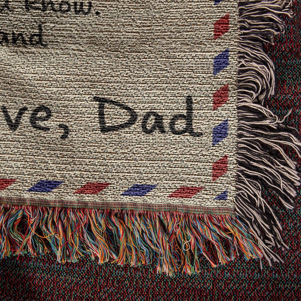 TO MY DAUGHTER FROM DAD BRAVER BLANKET