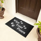 WIPE YOUR PAWS WELCOME MAT