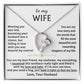 To My Wife - When You Need A Hug , Hold This Close To Feel My Love