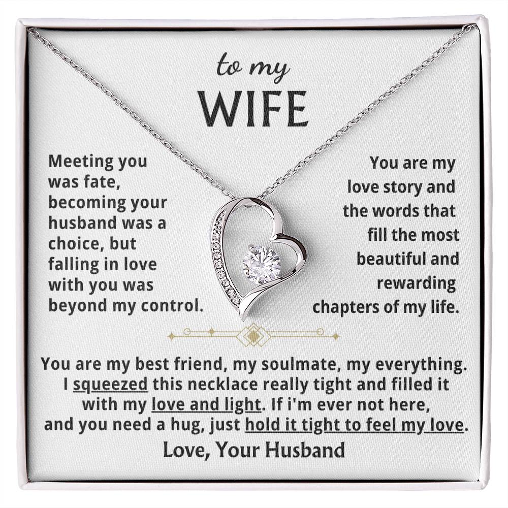 To My Wife - When You Need A Hug , Hold This Close To Feel My Love
