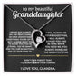 To My Wonderful Granddaughter, I'll always be in your corner.