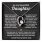 To My Beautiful Daughter, I'm so proud to be your Dad.