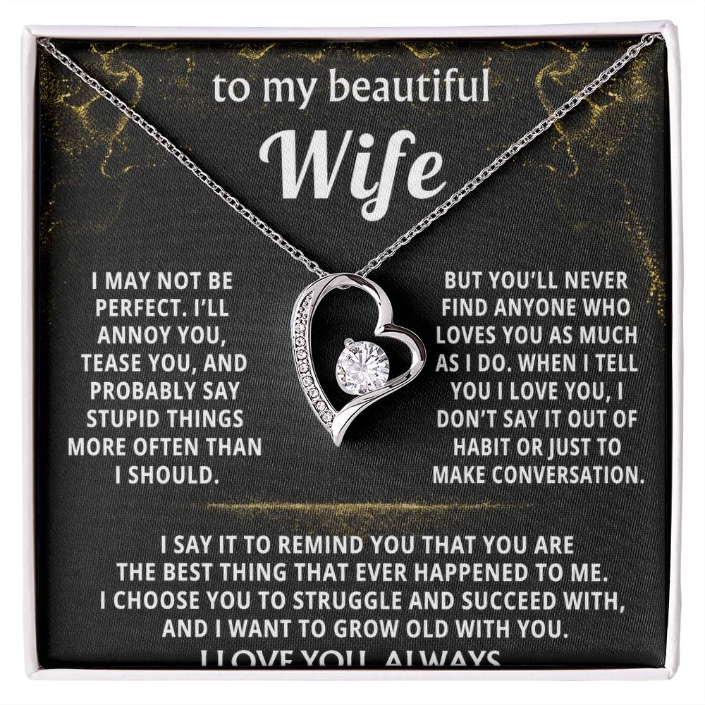 To My Wife, I love you more than anyone.