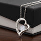 HAPPY ANNIVERSARY LAST EVERYTHING FOREVER LOVE NECKLACE