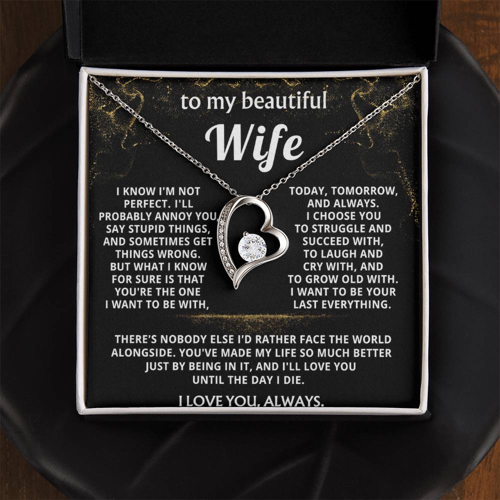 To My Wife, You make my life so much better.