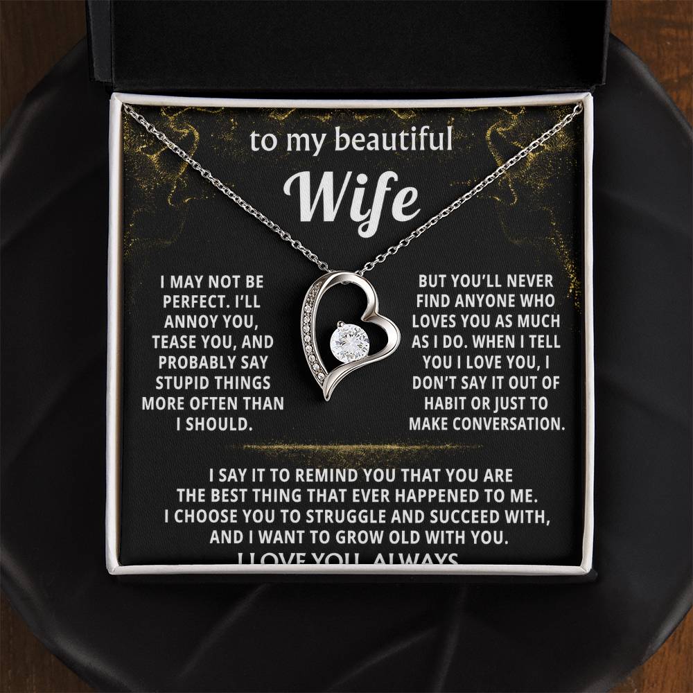 To My Wife, I love you more than anyone.