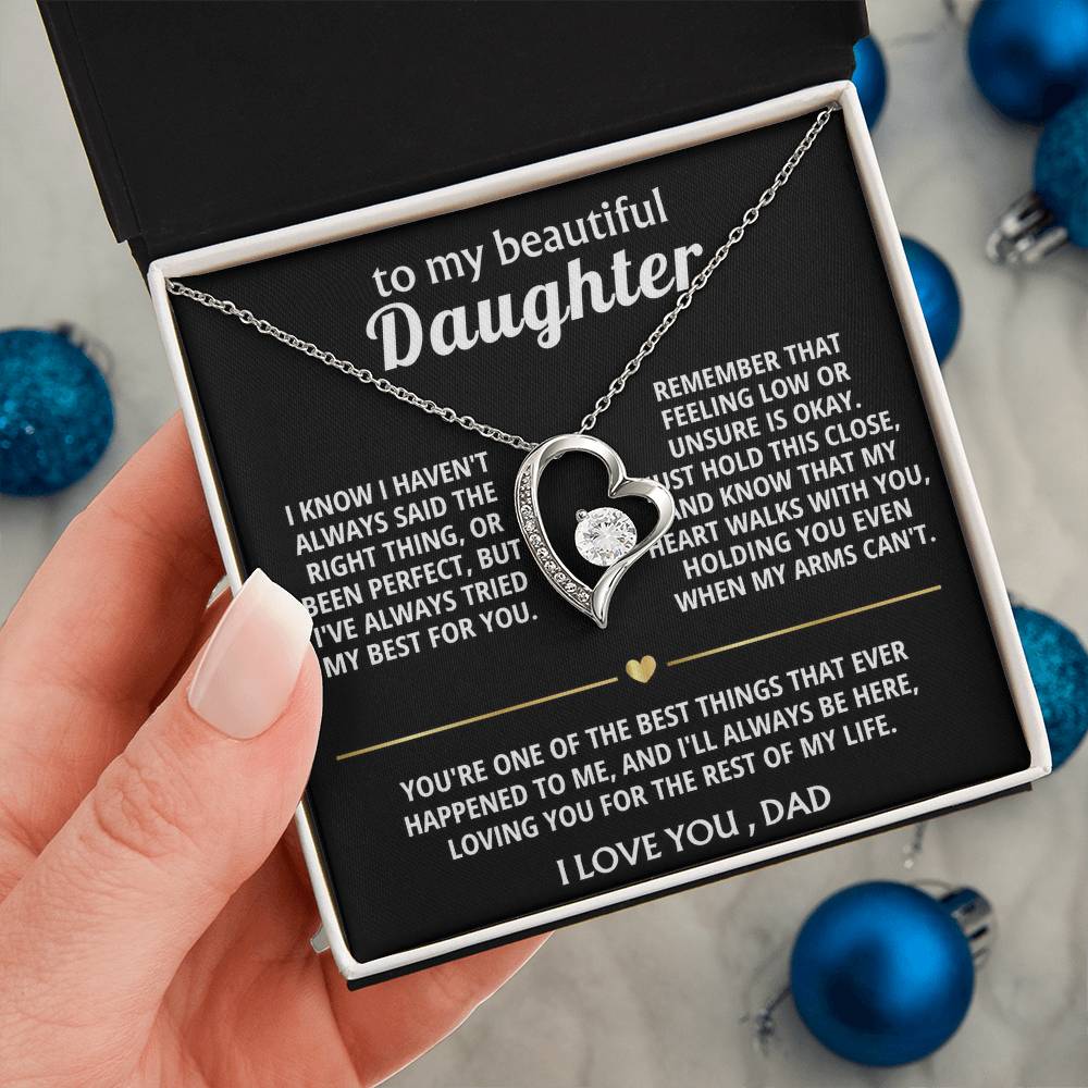 To My Beautiful Daughter, My heart always walks with you.